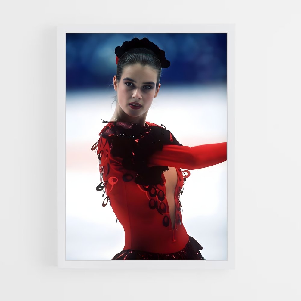 Poster Katarina de witt – affiche Patinage artistique (vue 3)